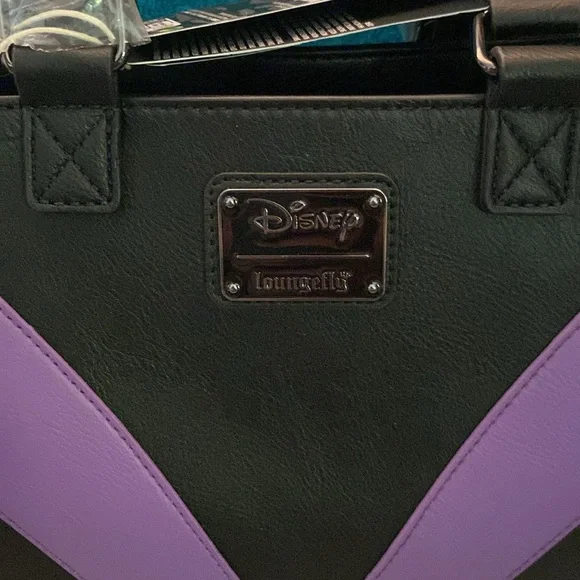Loungefly Disney Maleficent Sleeping Beauty Crossbody Satchel - Picture 3 of 16